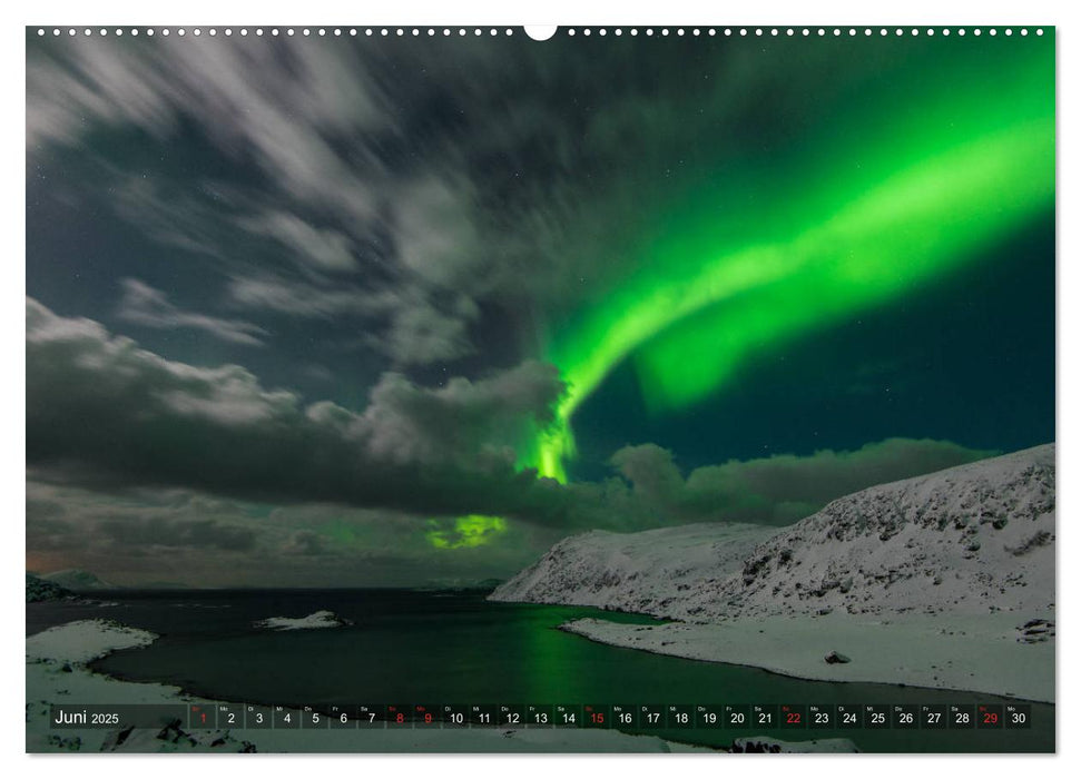 Nordlichter Europas (CALVENDO Premium Wandkalender 2025)