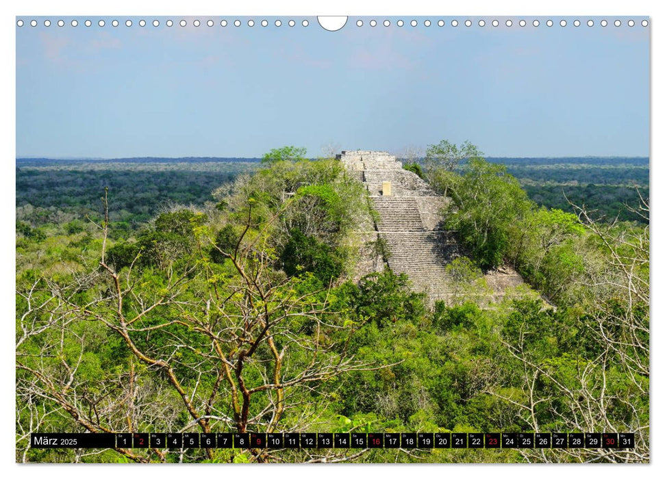 Mexiko - Kultur und Landschaft in Yucatán (CALVENDO Wandkalender 2025)