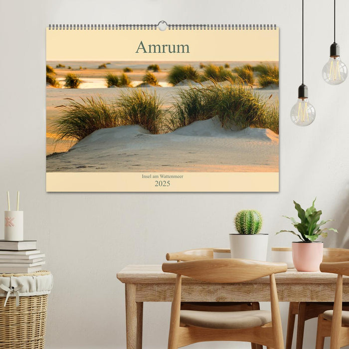 Amrum Insel am Wattenmeer (CALVENDO Wandkalender 2025)