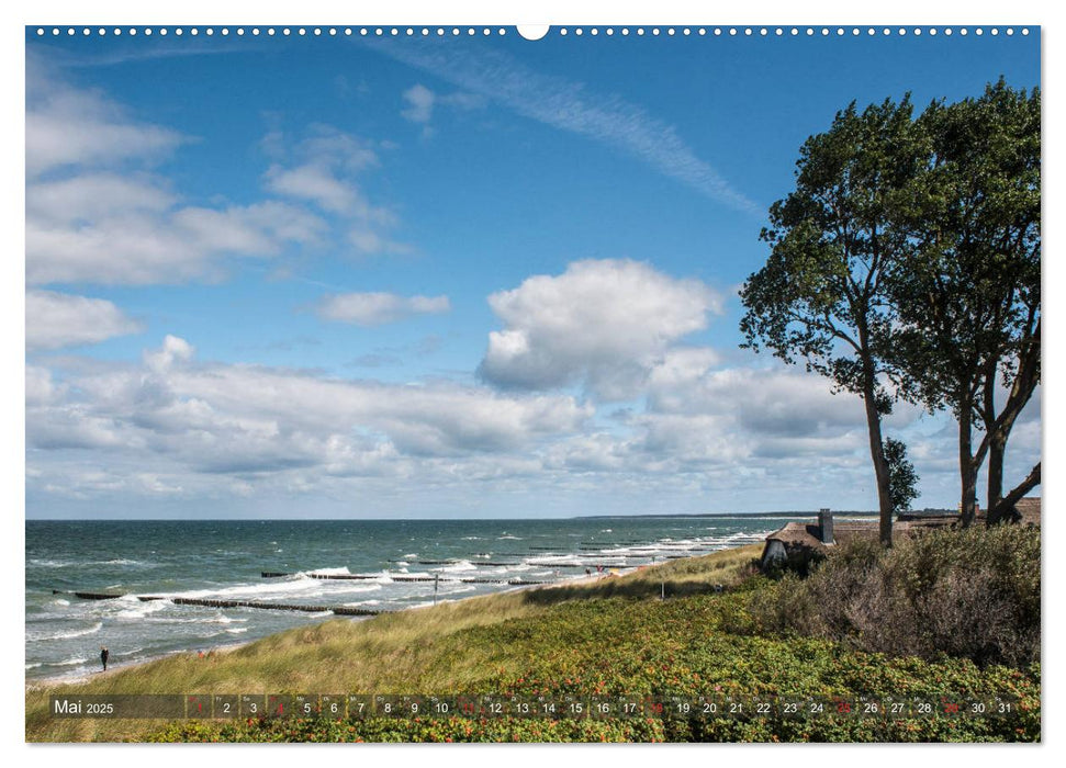 Ahrenshoop - Stimmungsbilder eines Künstlerortes (CALVENDO Premium Wandkalender 2025)