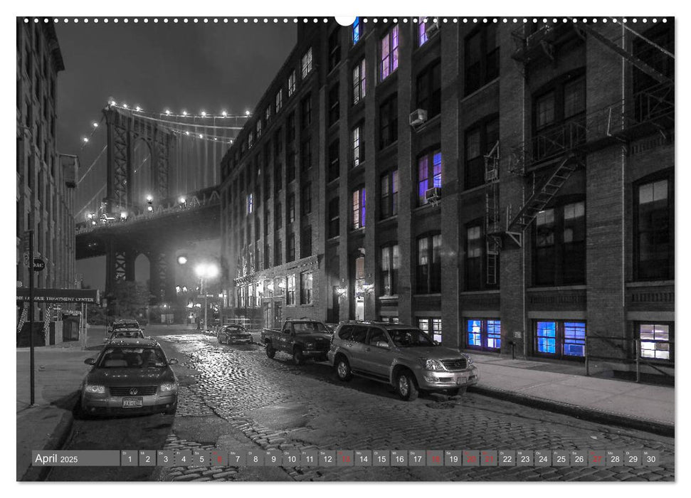 New York City - Color Glam Edition (CALVENDO Wandkalender 2025)