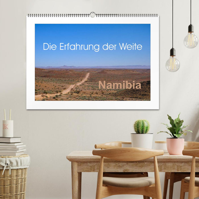 Namibia - Die Erfahrung der Weite (CALVENDO Wandkalender 2025)