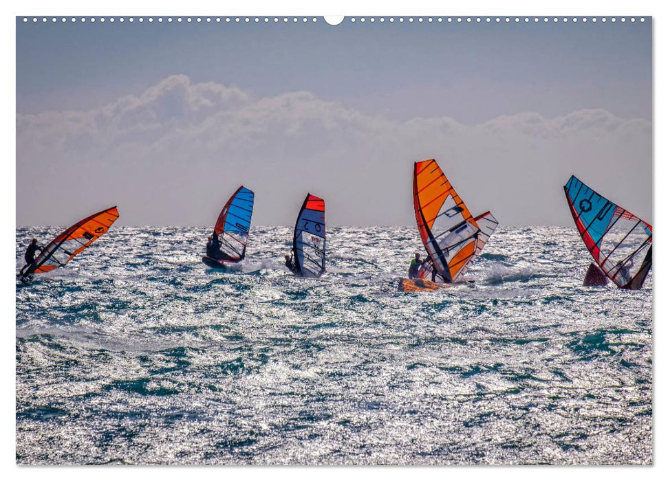 Windsurfing - extrem cool (CALVENDO Wandkalender 2025)