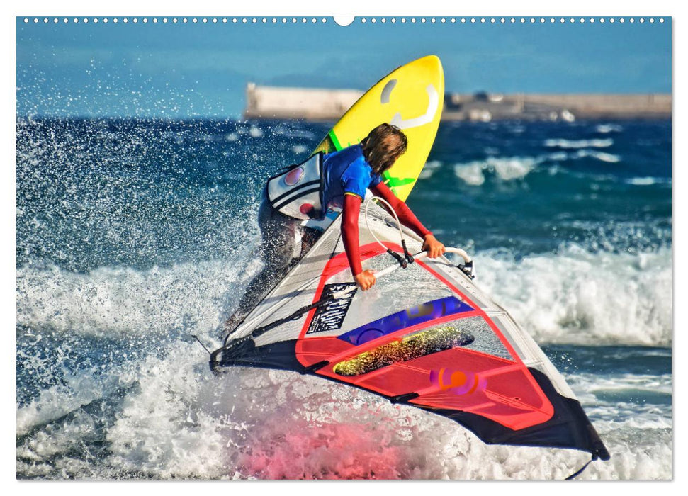 Windsurfing - extrem cool (CALVENDO Wandkalender 2025)