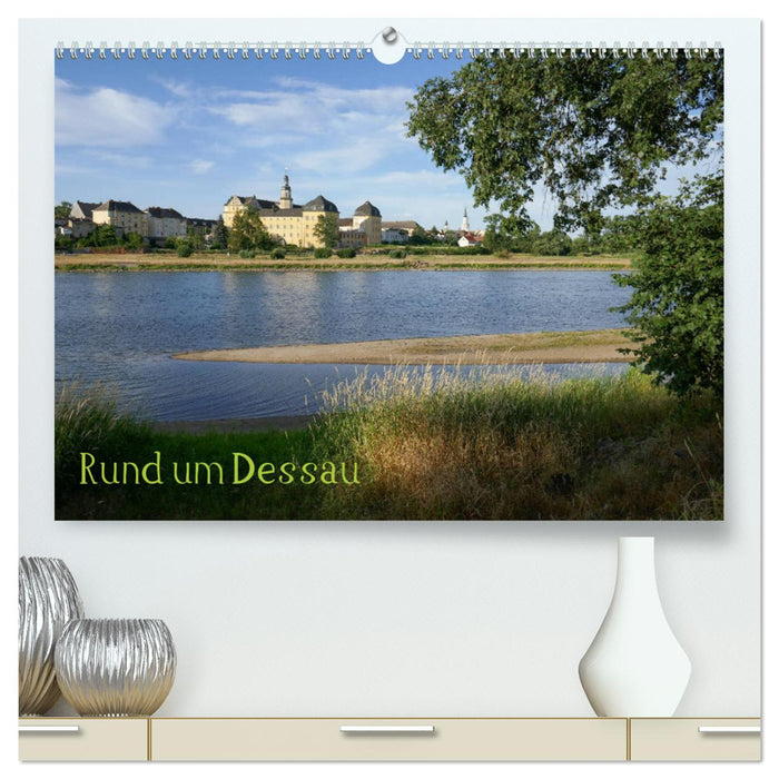 rund um Dessau (CALVENDO Premium Wandkalender 2025)