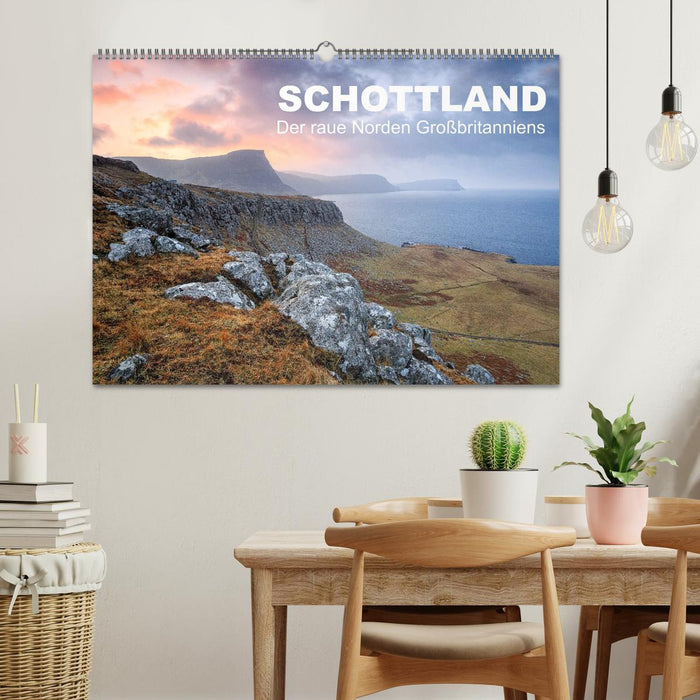 Schottland: Der raue Norden Großbritanniens (CALVENDO Wandkalender 2025)