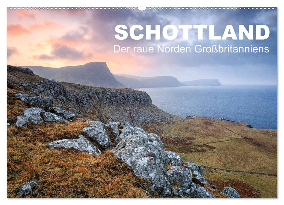 Schottland: Der raue Norden Großbritanniens (CALVENDO Wandkalender 2025)