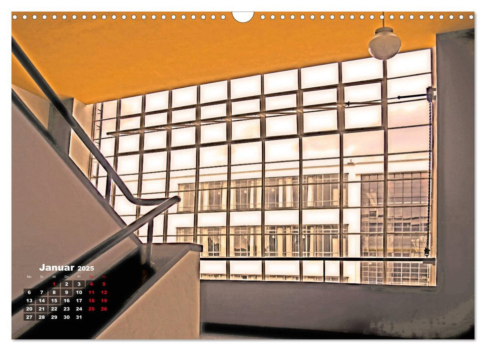 Bauhaus Dessau (CALVENDO Wandkalender 2025)