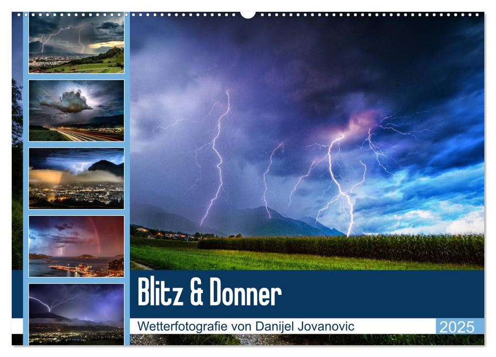 Blitz & Donner (CALVENDO Wandkalender 2025)