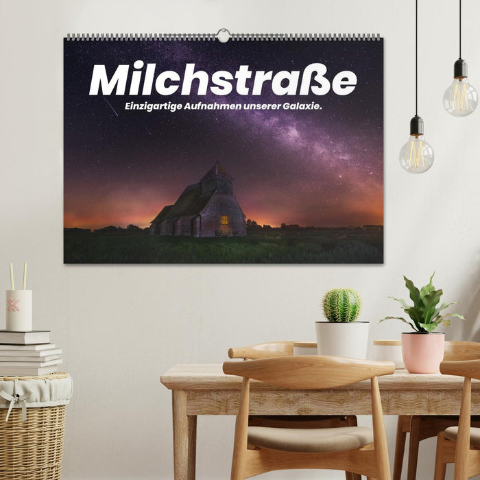 Milchstraße - Einzigartige Aufnahmen unserer Galaxie. (CALVENDO Wandkalender 2025)