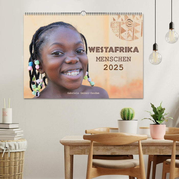 Westafrika Menschen 2025 (CALVENDO Wandkalender 2025)