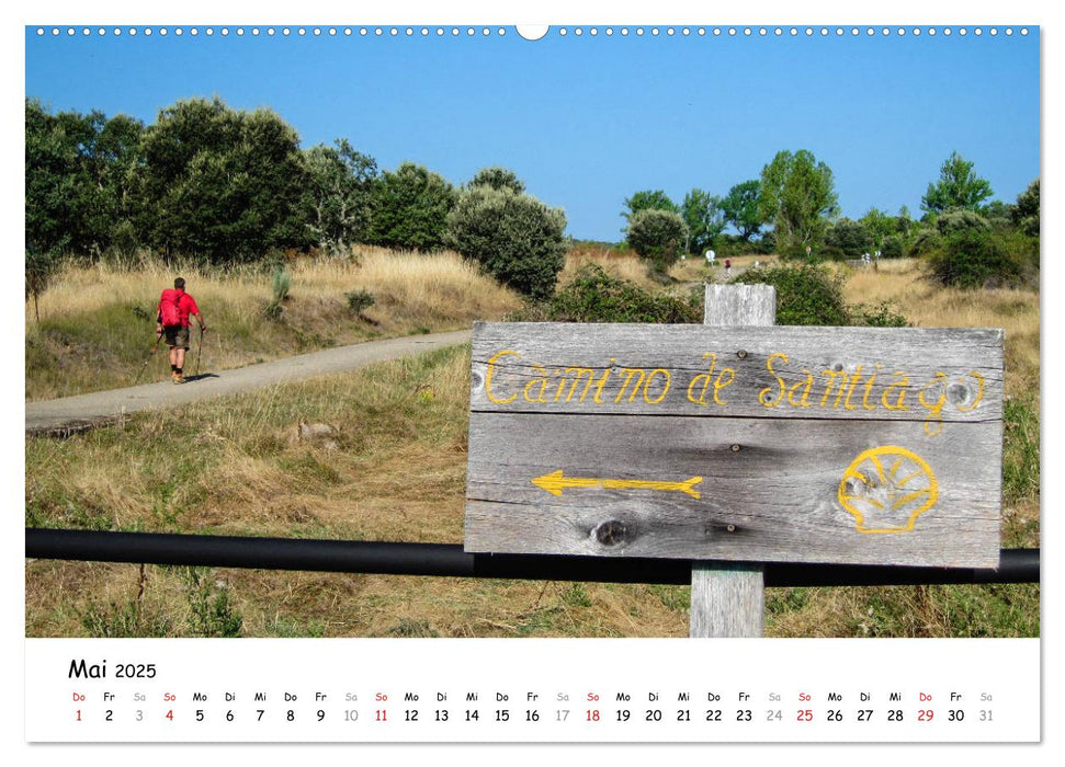 Jakobsweg - Camino Sanabres (CALVENDO Premium Wandkalender 2025)