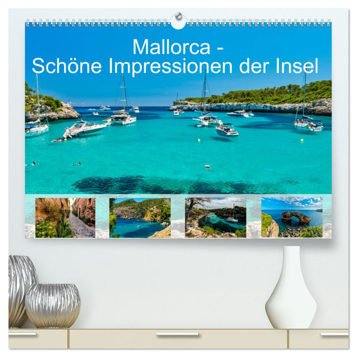 Mallorca - Schöne Impressionen der Insel (CALVENDO Premium Wandkalender 2025)