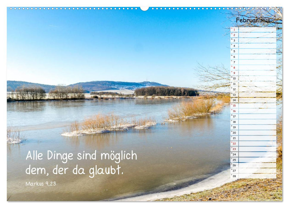 Heimat Hesselberg (CALVENDO Premium Wandkalender 2025)