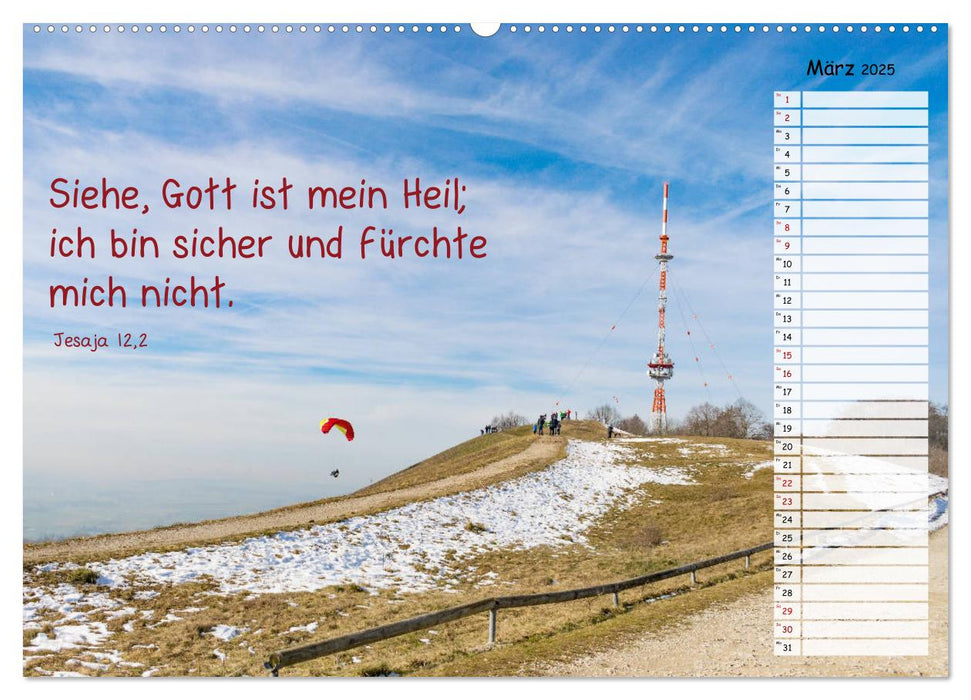 Heimat Hesselberg (CALVENDO Premium Wandkalender 2025)