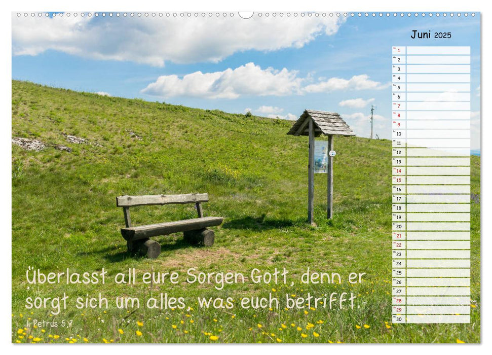 Heimat Hesselberg (CALVENDO Premium Wandkalender 2025)