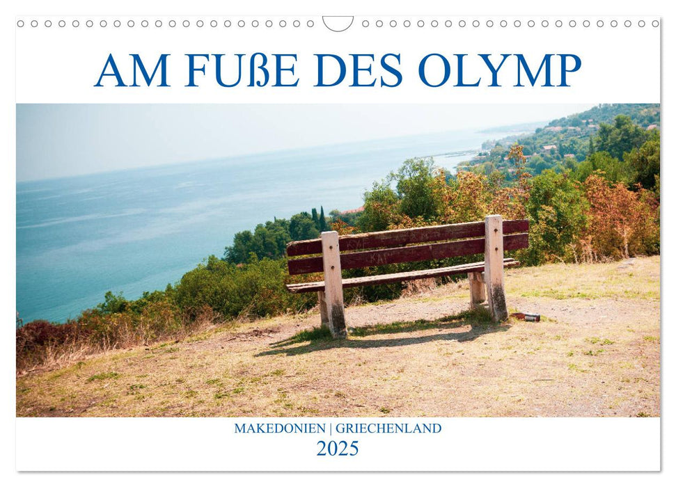 Am Fuße des Olymp. Schönheit der Details (CALVENDO Wandkalender 2025)