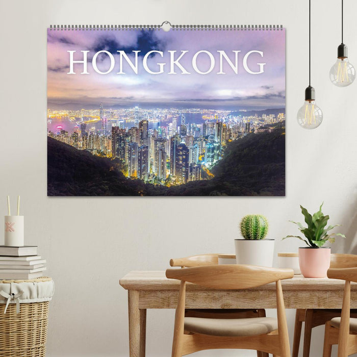 Hongkong - eine einzigartige Weltstadt (CALVENDO Wandkalender 2025)