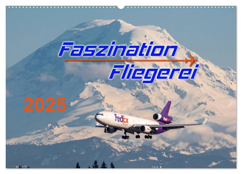 Faszination Fliegerei (CALVENDO Wandkalender 2025)