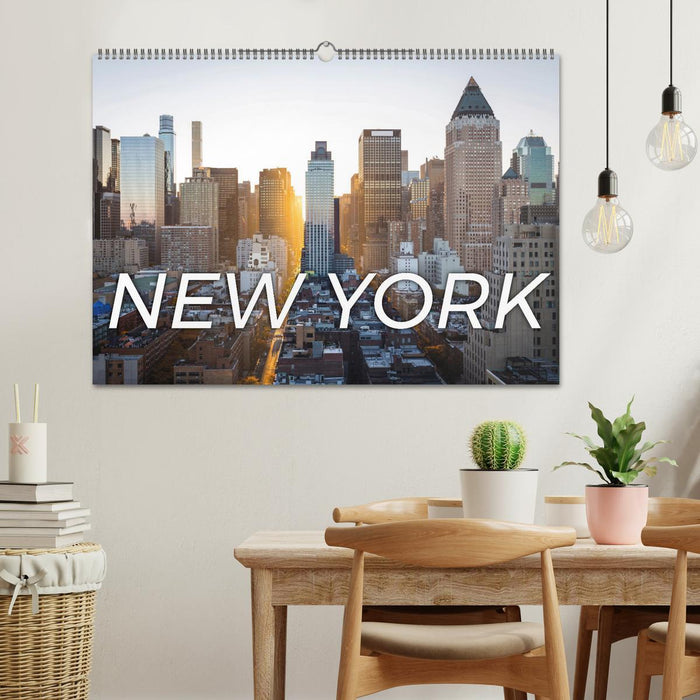 Traumstadt New York (CALVENDO Wandkalender 2025)