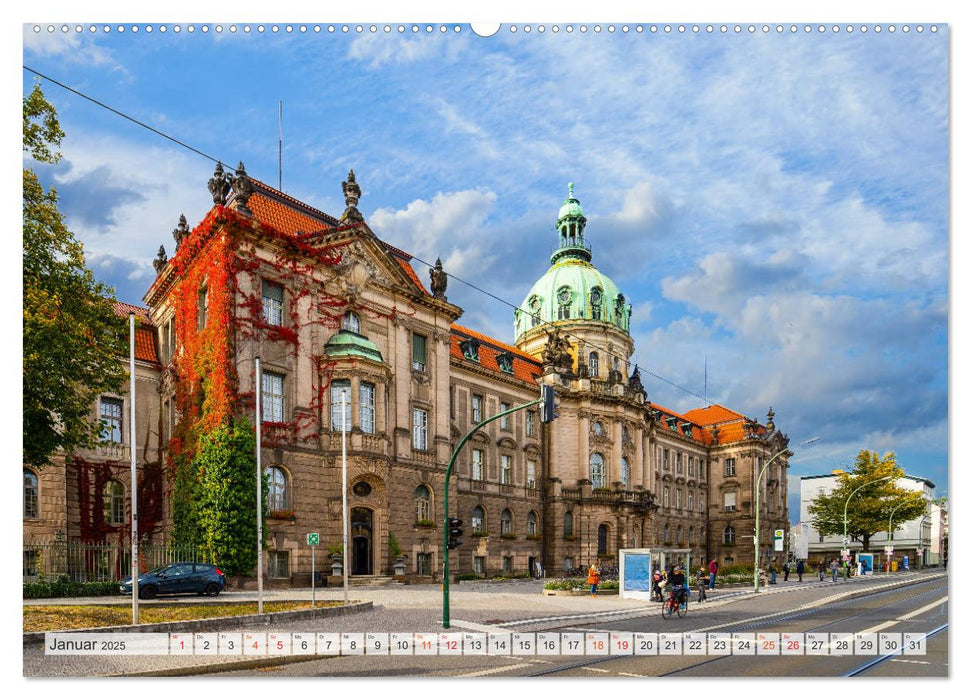 Potsdam Wunderschöne Stadt (CALVENDO Premium Wandkalender 2025)