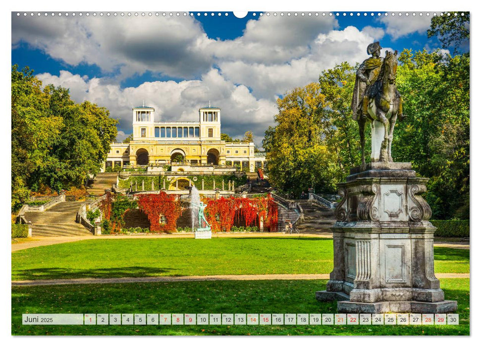 Potsdam Wunderschöne Stadt (CALVENDO Premium Wandkalender 2025)