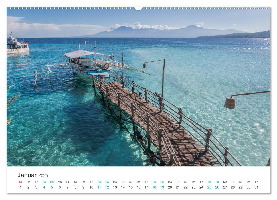 Philippinen - dem Paradies ganz nah (CALVENDO Premium Wandkalender 2025)