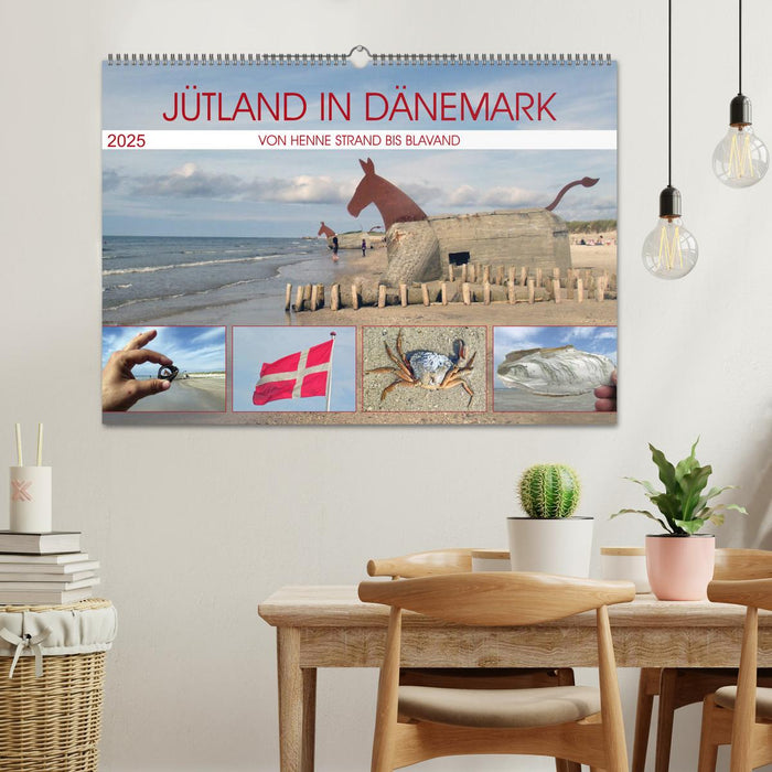 Jütland in Dänemark - Von Henne Strand bis Blavand (CALVENDO Wandkalender 2025)