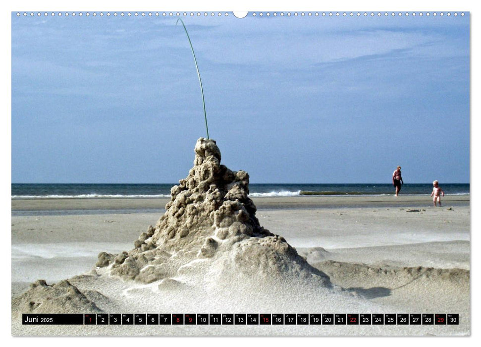 Jütland in Dänemark - Von Henne Strand bis Blavand (CALVENDO Wandkalender 2025)