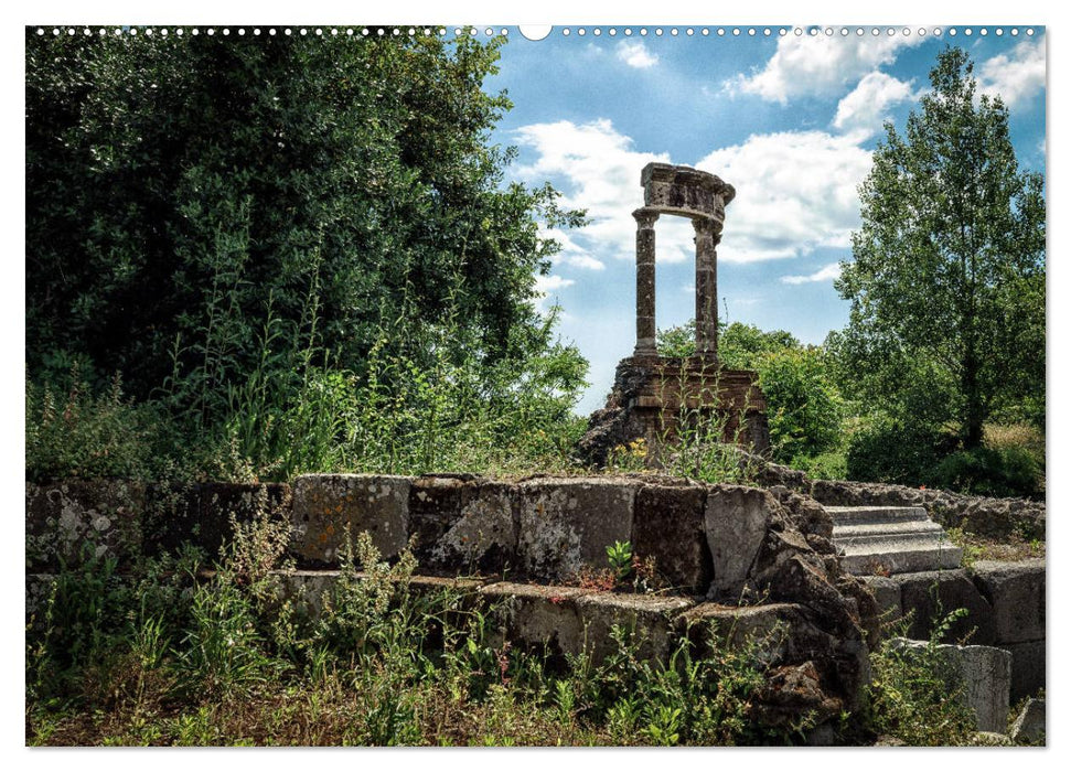 Versteinerte Stadt Pompeji (CALVENDO Wandkalender 2025)