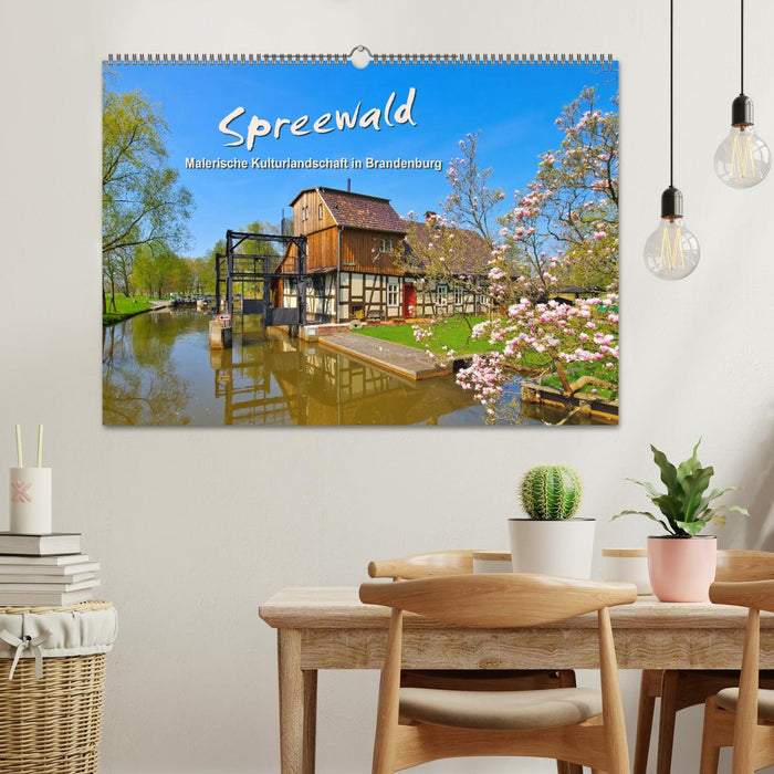 Spreewald - Malerische Kulturlandschaft in Brandenburg (CALVENDO Wandkalender 2025)