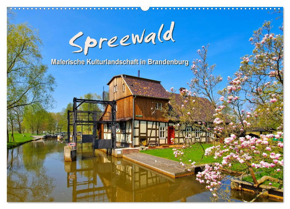 Spreewald - Malerische Kulturlandschaft in Brandenburg (CALVENDO Wandkalender 2025)