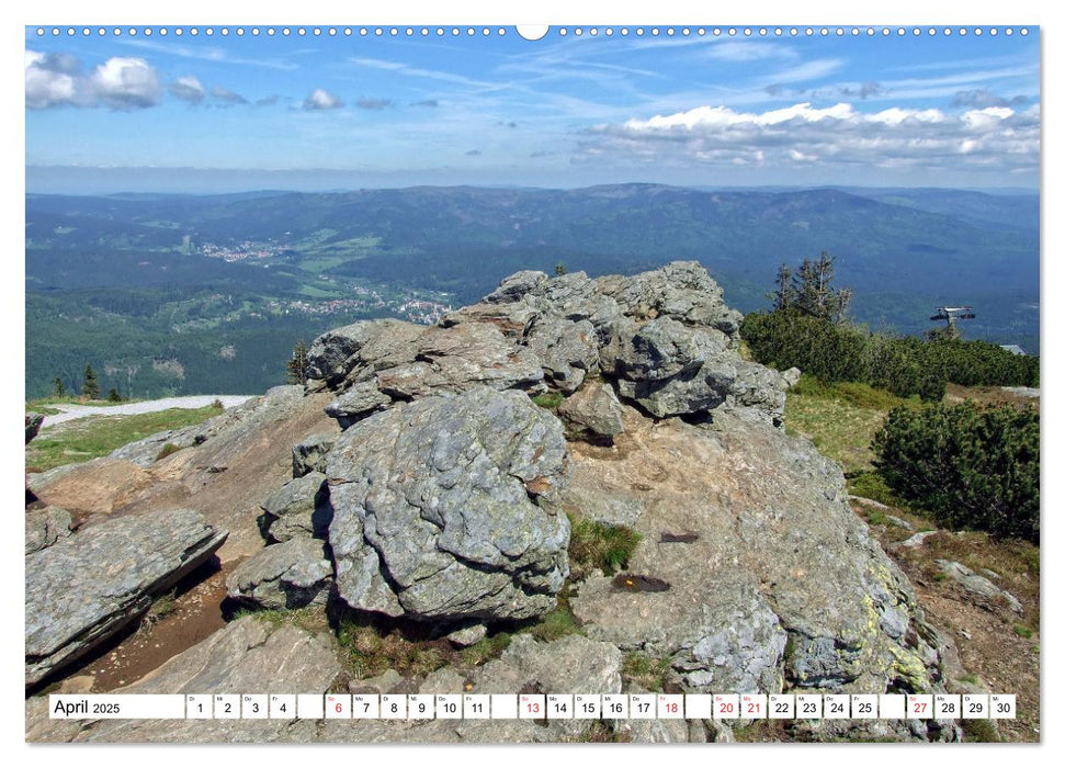 Grosser Arberblick auf Bayerisch Eisenstein (CALVENDO Wandkalender 2025)