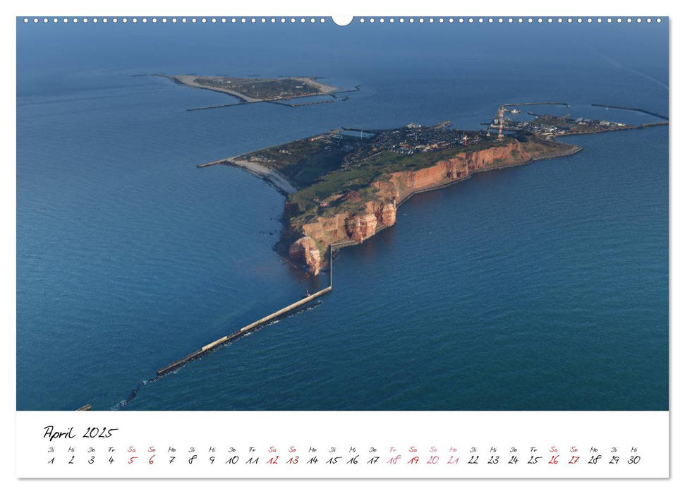 Naturpark Wattenmeer und Helgoland (CALVENDO Premium Wandkalender 2025)