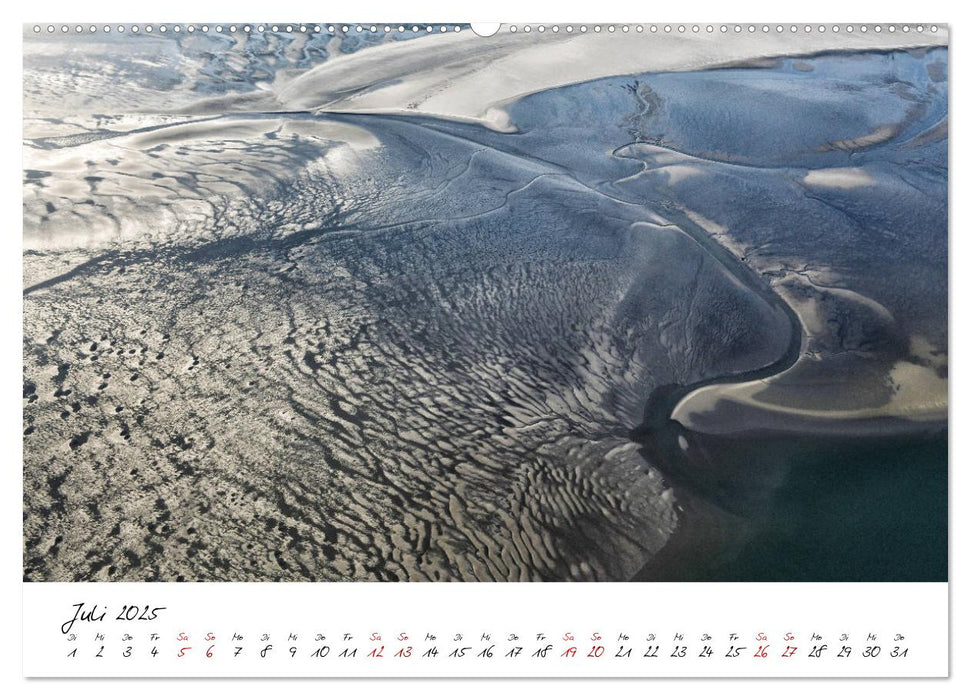 Naturpark Wattenmeer und Helgoland (CALVENDO Premium Wandkalender 2025)