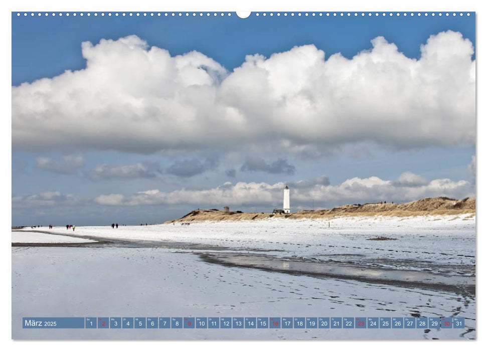 Blåvand - Sonne, Meer und Strand (CALVENDO Premium Wandkalender 2025)