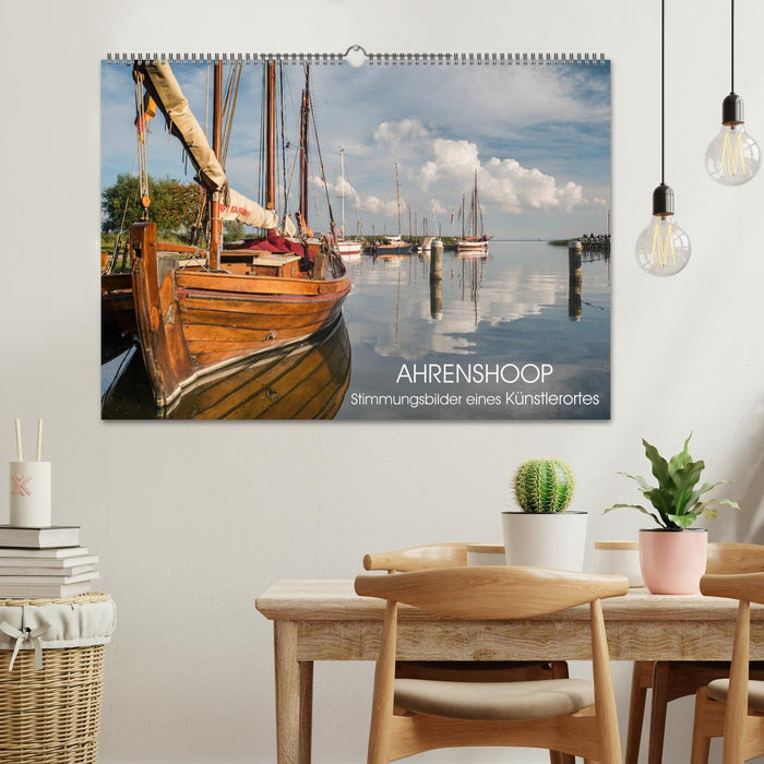 Ahrenshoop - Stimmungsbilder eines Künstlerortes (CALVENDO Wandkalender 2025)