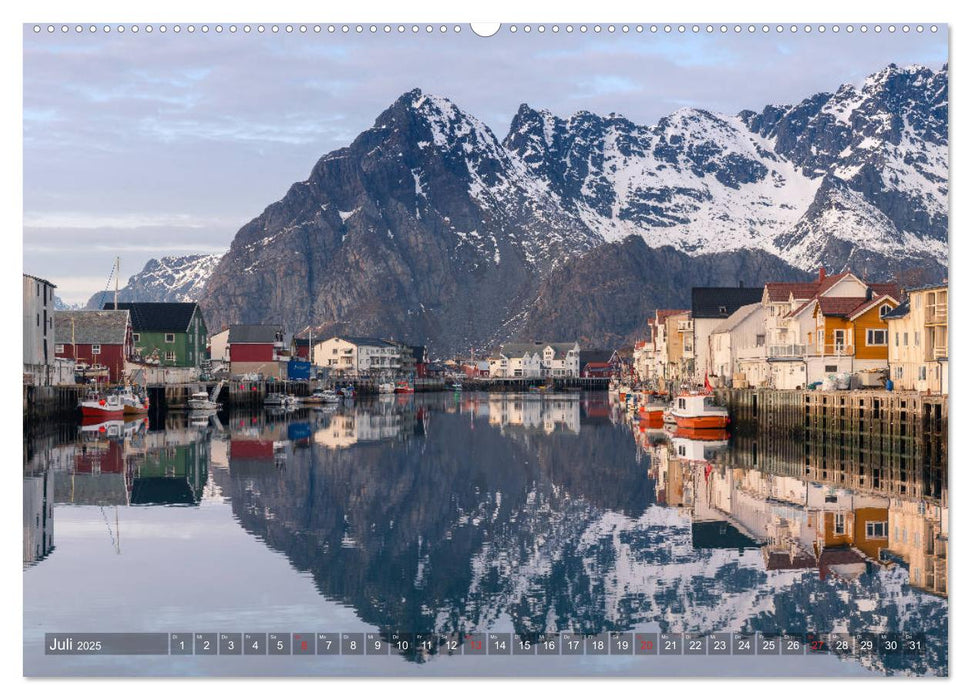 Lofoten - From Dusk Till Dawn (CALVENDO Premium Wandkalender 2025)