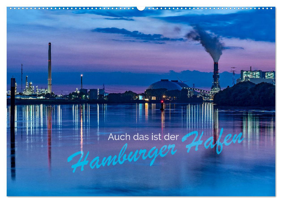 Auch das ist der Hamburger Hafen (CALVENDO Wandkalender 2025)