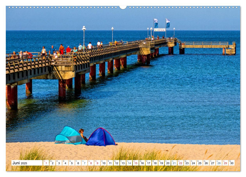 Prerow auf dem Darß - Sehnsuchtsort an der Ostsee (CALVENDO Premium Wandkalender 2025)