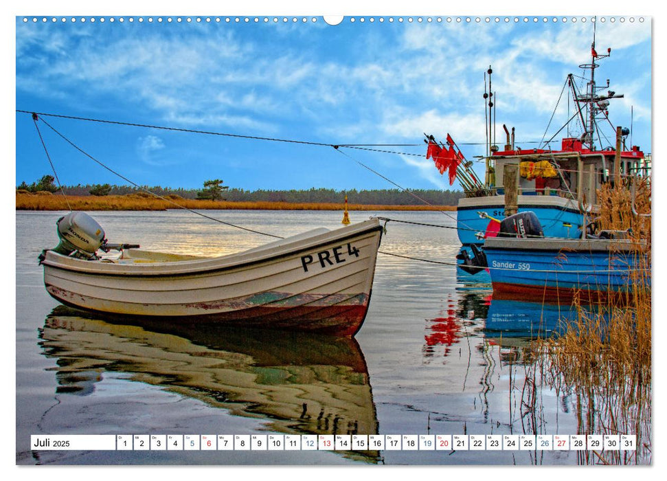 Prerow auf dem Darß - Sehnsuchtsort an der Ostsee (CALVENDO Premium Wandkalender 2025)