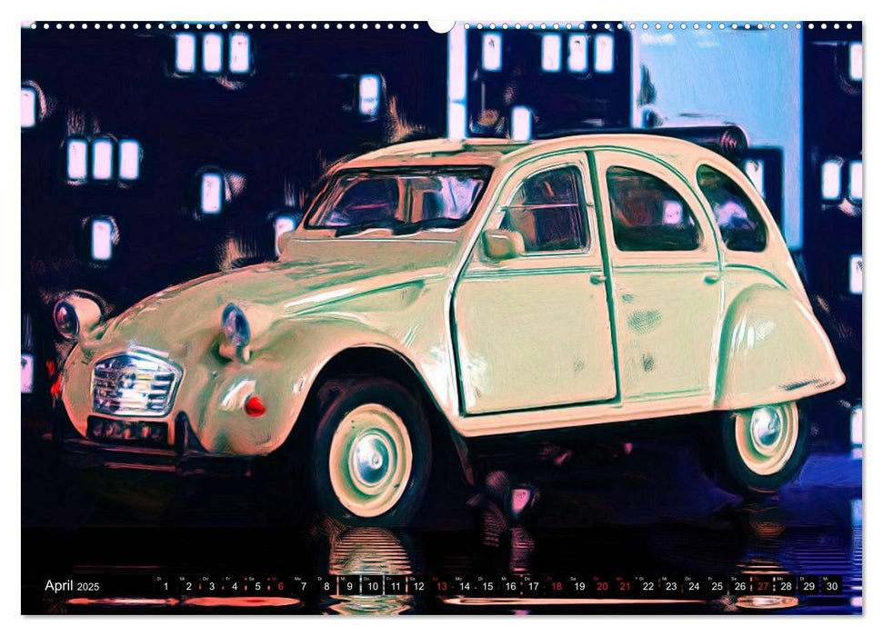 70 Jahre 2CV (CALVENDO Premium Wandkalender 2025)