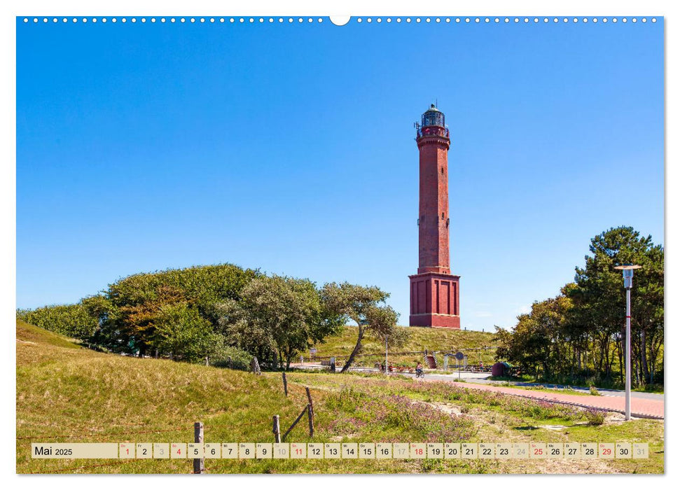 Norderney Spaziergang (CALVENDO Premium Wandkalender 2025)