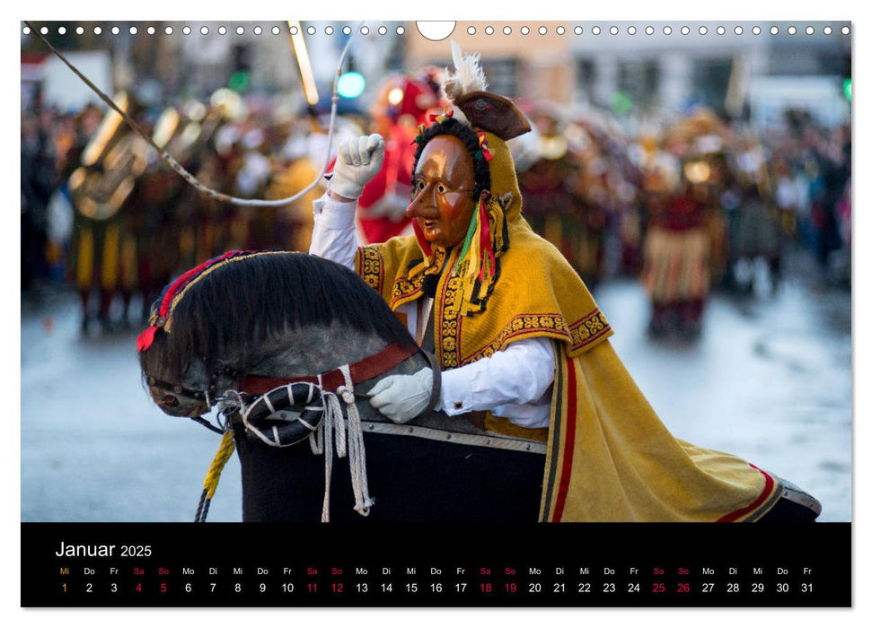 Die Rottweiler Fastnacht (CALVENDO Wandkalender 2025)