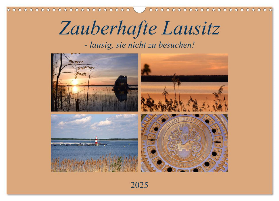 Zauberhafte Lausitz (CALVENDO Wandkalender 2025)