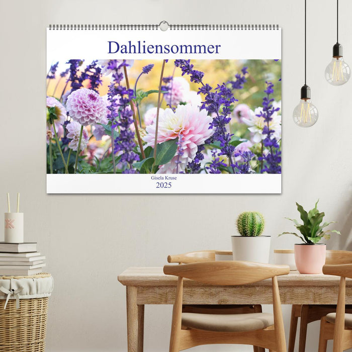 Dahliensommer (CALVENDO Wandkalender 2025)