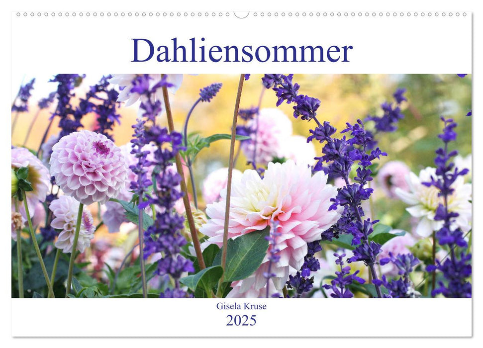 Dahliensommer (CALVENDO Wandkalender 2025)