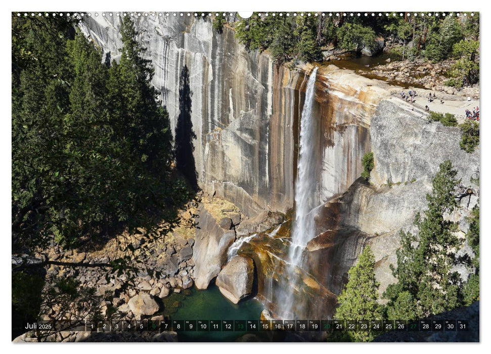 Yosemite Nationalpark (CALVENDO Premium Wandkalender 2025)