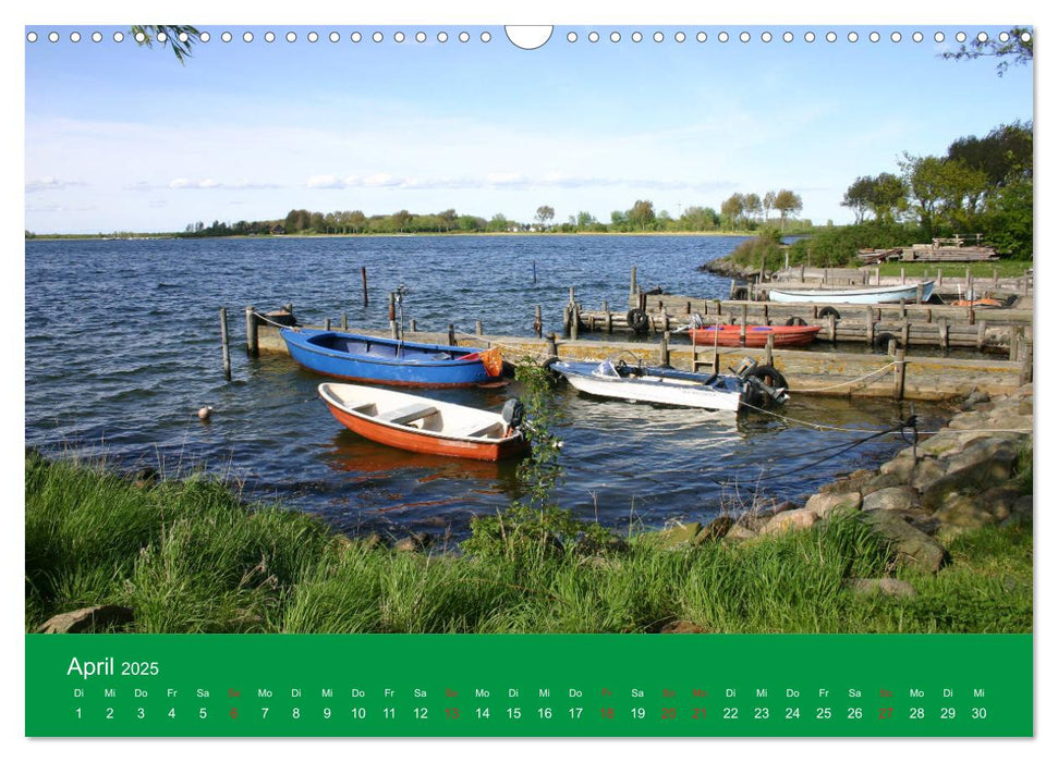 Kappeln und die Schleiregion (CALVENDO Wandkalender 2025)