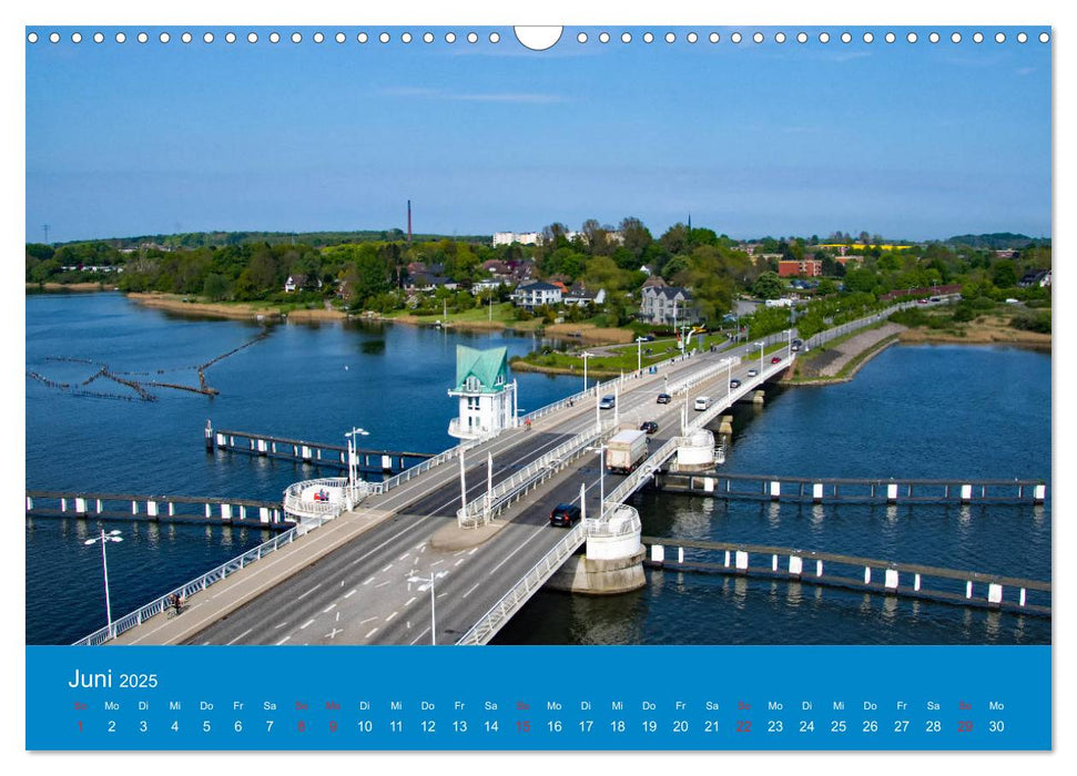 Kappeln und die Schleiregion (CALVENDO Wandkalender 2025)